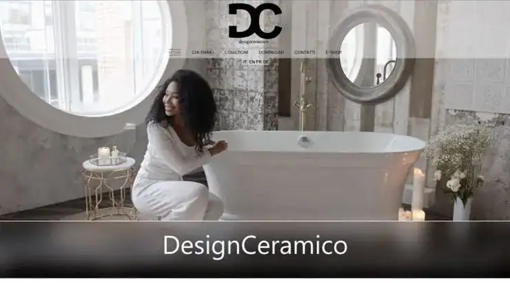 Realizzazione sito web Design Ceramico