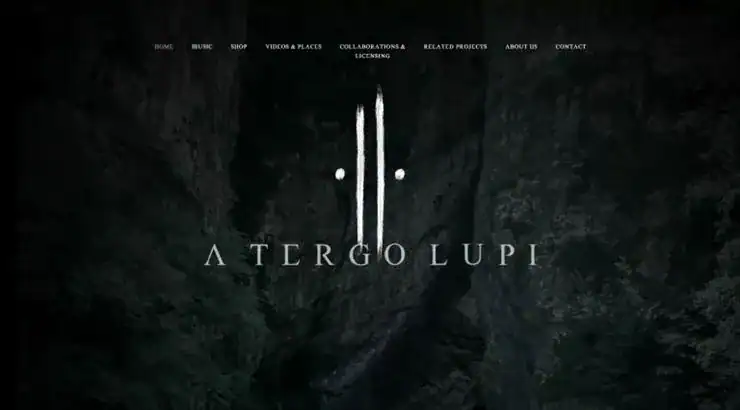 Realizzazione sito web A TERGO LUPI
