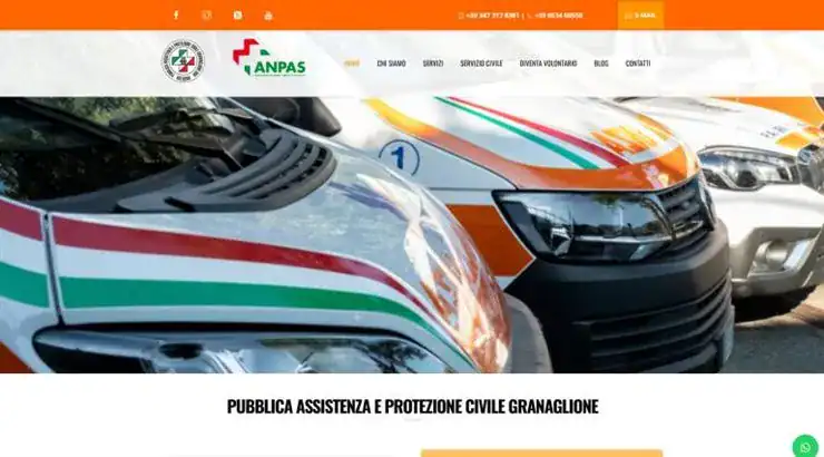 Realizzazione sito web PA GRANAGLIONE